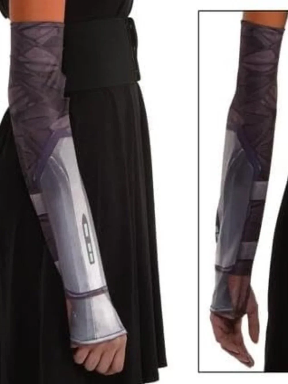 Star wars Ahsoka Costume-  Headpiece and Arm sleeves only